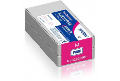 Epson SJIC22P(M) C33S020603 pre ColorWorks, purpurová (magenta) originálna cartridge