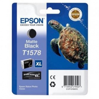 Epson T15784010 matná čierna (matte black) originálna cartridge