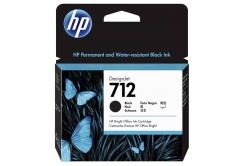 HP 712 3ED70A čierna (black) originálna cartridge