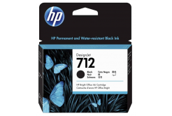 HP 712 3ED70A černá (black) originální cartridge