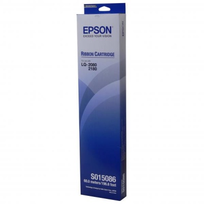 Epson originálna páska do tiskárny, C13S015086, čierna, Epson LQ 2070, 2170, 2180, 2080, FX 2170, FX 2180