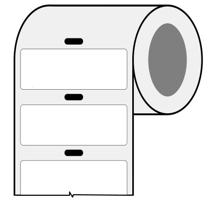 Brady BPT-648-427-AW / 217096, termálne papierové etikety, 66.68 mm x 25.40 mm
