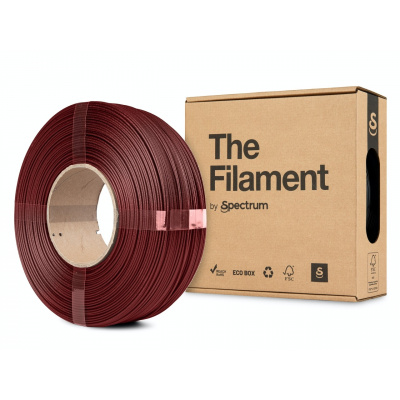 "The Filament" by Spectrum TF-24116, ReFill PETG CF, 1,75mm, 1000g, červený (Red)