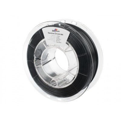 Spectrum 80262 3D filament, S-Flex 90A, 1,75mm, 250g, Čierny (Deep black)
