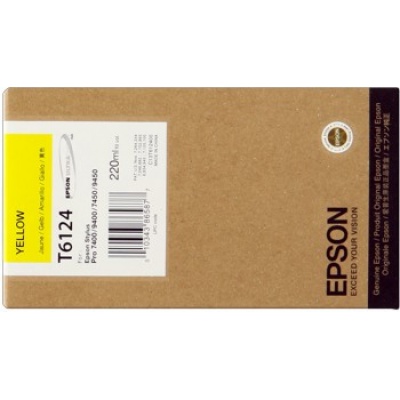 Epson T612400 žltá (yellow) originálna cartridge