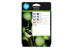 HP 937 6C400NE farebná (CMYK) sada originálne cartridge