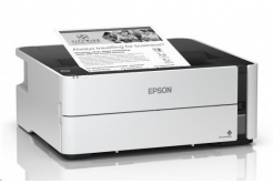 Epson tiskárna ink EcoTank Mono M1180, A4, 1200x2400dpi, 39ppm, USB, Ethernet, Wi-Fi, Duplex, 3 roky záruka po reg.