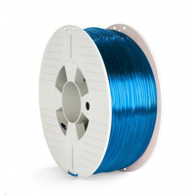 Verbatim 55064 3D filament, PET-G, 2,85mm, 1000g, 123m, Priesvitný modrý (Blue Transparent)