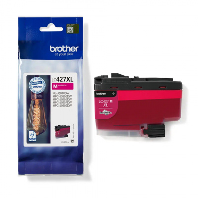 Brother LC-427XLM purpurová (magenta) originálna cartridge