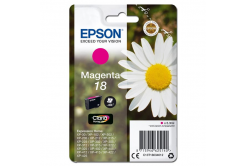 Epson originálna cartridge C13T18034012, T180340, magenta, 3,3ml, Epson Expression Home XP-102, XP-402, XP-405, XP-302