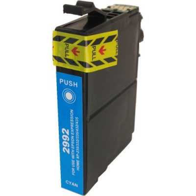 Epson T2992 azúrová (cyan) kompatibilná cartridge