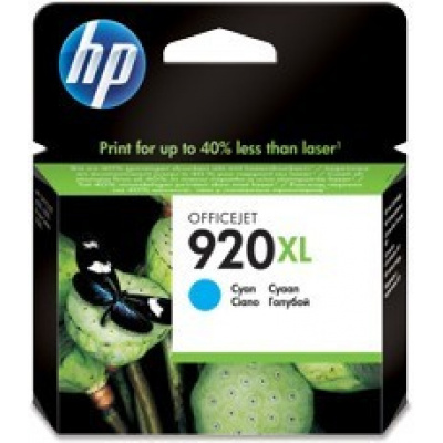 HP 920XL CD972AE azúrová (cyan) originálna cartridge, prošlá expirace