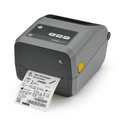 Zebra ZD421c ZD4A042-C0EW02EZ, cartridge, tiskárna štítků, 8 dots/mm (203 dpi), RTC, EPLII, ZPLII, USB, USB Host, BT, Wi-Fi, grey