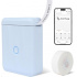Niimbot D110-M Smart 1AA56301619, štítkovač, modrý + role etikiet