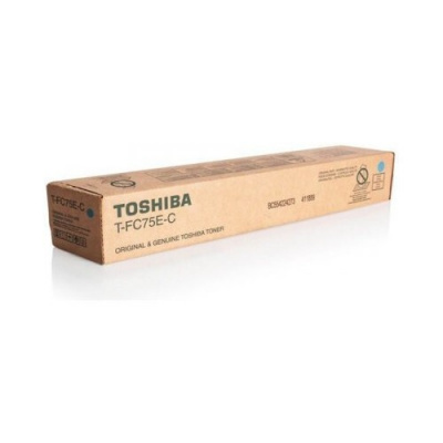 Toshiba T-FC75E-C 6AK00000251 azúrový (cyan) originálny toner