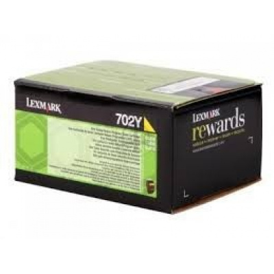 Lexmark 70C20Y0 žltý (yellow) originálny toner