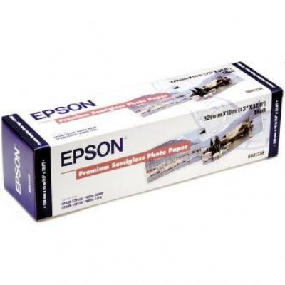 Epson 329/10/Premium Semigloss Photo Paper, 329mmx10m, 13", C13S041338, 250 g/m2, foto papír,