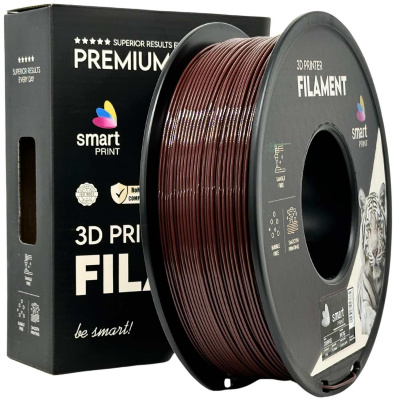 Smart Print FG-S205-E1, 3D filament, PETG, 1,75mm, 1000g, Hnedý (Coffee)