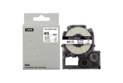 Epson LK-3WBA5, BU5S, LK-4WBA5, 5 mm x 2,5 m, čierna tlač / biely podklad, kompatibilná páska