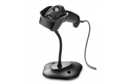 Zebra barcode reader DS2208 DS2208-SR7U2100SGW, 2D barcode reader, KIT, black, USB-HID + stand