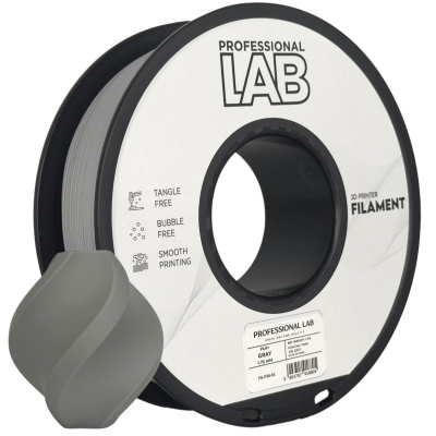 Professional Lab FG-P56-E1, 3D filament, PLA+, 1,75mm, 1000g, Sivý (Grey)