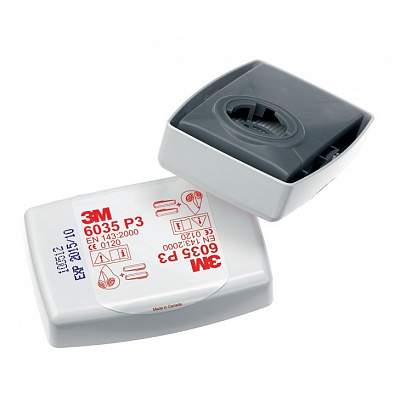 3M 6035 P3 R Filter proti pevným a kvapalným časticiam, pár