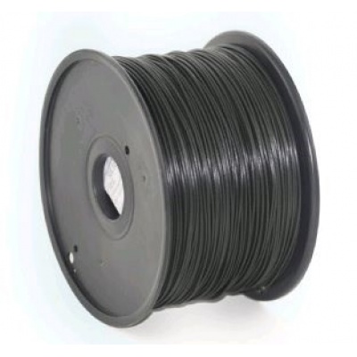 Gembird 3DP-PLA1.75-01-BK tlačová struna (filament) PLA, 1,75mm, 1kg, čierna
