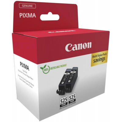 Canon PGI-525 BK TWIN 4529B017 čierna (black) multipack originálne cartridge