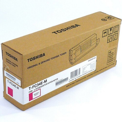 Toshiba T-FC34EM 6A000001533 purpurový (magenta) originálny toner