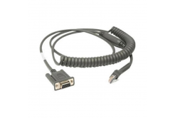 Zebra connection cable CBA-R49-C09ZAR, RS-232, freezer