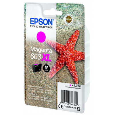 Epson 603XL C13T03A34010 purpurová (magenta) originálna cartridge
