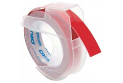 Dymo S0898150 520102, 9mm x 3m, biela tlač/červený podklad, originálna páska