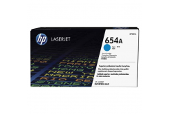 HP 654A CF331A azúrová (cyan) originálny toner