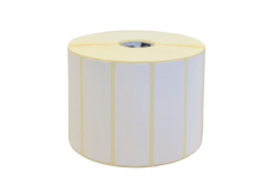 TSC 33-P080040-10AC, Normal paper, 80x40mm, 3750 etiket, biele