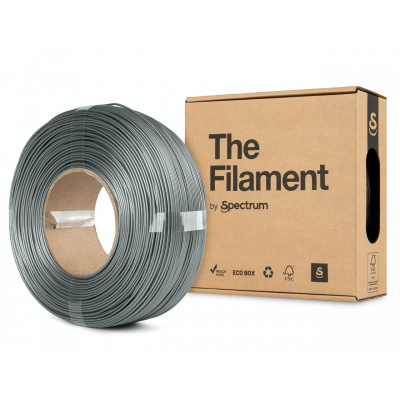 "The Filament" by Spectrum TF-24062, ReFill PETG, 1,75mm, 1000g, Strieborný (Silver aluminium)