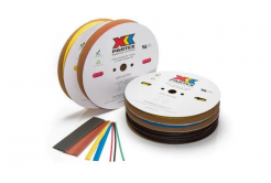 Partex HS-20024BN1 hnedá zmršťovacia bužírka, 150m (2,4 mm)