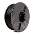 Gembird 3DP-PLA-FL-01-BK, 3D filament, PLA flexibilná, 1,75mm, 1000g, Čierny (Black)