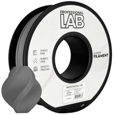 Professional Lab FG-P67-E1, 3D filament, PLA, 1,75mm, 1000g, Strieborný (Silver)