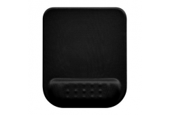 Powerton ERGO DARK EDITION Podložka pod myš a zápěstí z paměťově pěny, černá