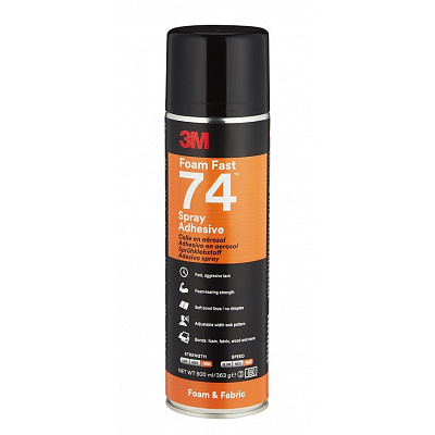 3M 74 Scotch-Weld™, lepidlo v spreji na peny, 500 ml