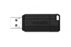 VERBATIM Flash Disk 16GB Store 'n' Go PinStripe, čierna