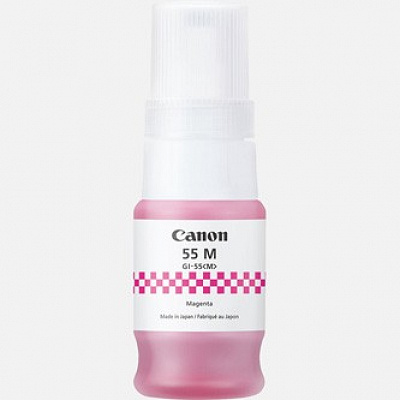 Canon GI-55 M 6290C001 purpurová (magenta) originálna atramentová náplň
