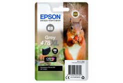 Epson 478XL C13T04F64010 sivá (grey) originálna cartridge