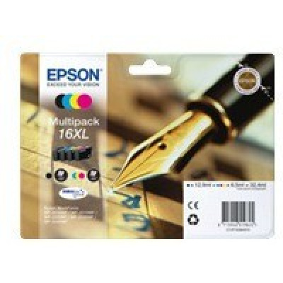 Epson T16264012, T162640 azúrová/purpurová/žltá/čierna (cyan/magenta/yellow/black) originálna cartridge