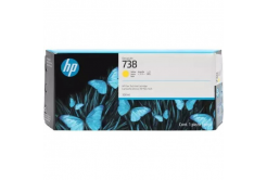 HP 738M 676N1A žltá (yellow) originálna cartridge