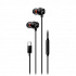 Genius HS-M368 sluchátka s mikrofonem, černá, špuntová, USB Type-C