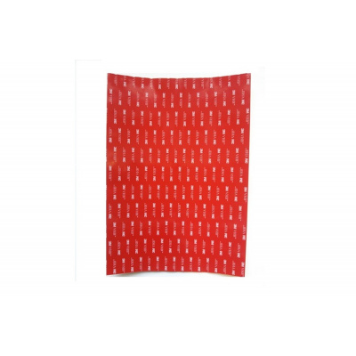 3M VHB™ 5925-F Arch A4, čierny obojstranný samolepiaci akrylový materiál, hrúbka 0,6 mm