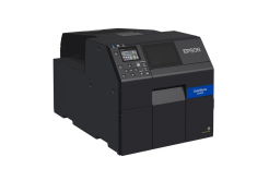 Epson ColorWorks C6000Ae (mk) C31CH76102MK, farebná tlačiareň štítkov, cutter, disp., USB, Ethernet, black