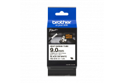 Brother HSe-221E Pro Tape, 9 mm x 1.5 m, čierna tlač / biely podklad, originálna páska