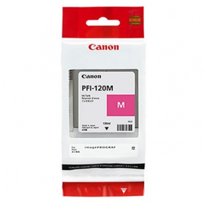 Canon originálna cartridge PFI120M, magenta, 130ml, 2887C001, Canon TM-200, 205, 300, 305